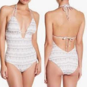 Eberjey Swimsuit One Piece Suki Earth Shadow Sage